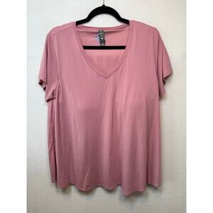 Shebird The Vera V-neck Short Sleeve Bra Tee, Size 9 (3XL)